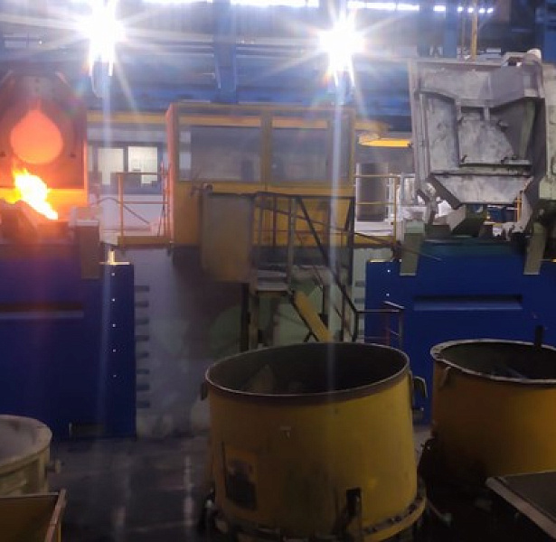 Запуск на ООО МРК плавильного комплекса OTTO JUNKER MFT 2x8000 т